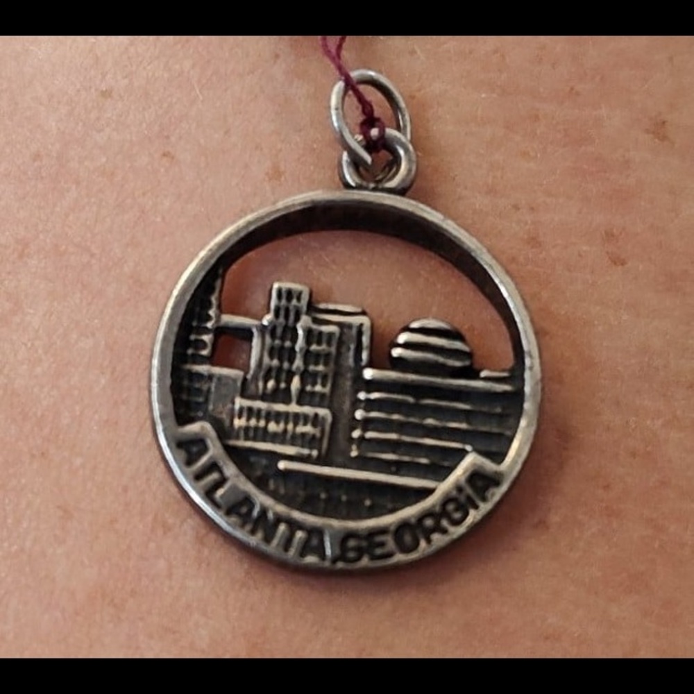 Sterling Silver Atlanta Charm/Pendant